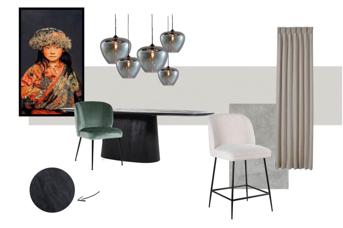 moodboard eethoek den bosch