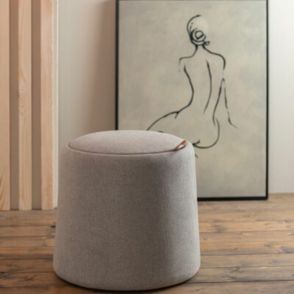 Bijzettafel japandi scandinavische interieur