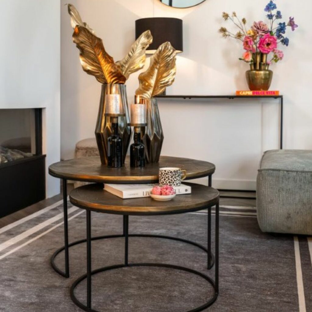 Bijzettafel stijlen woonkamer