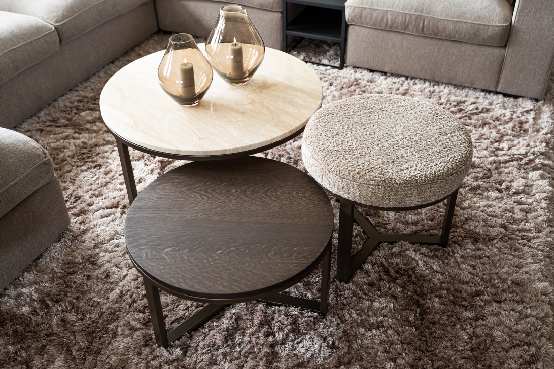 Salontafel ronde set