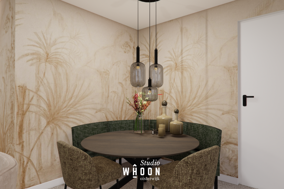Eethoek 3D ontwerp Studio Whoon