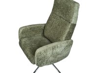 Fauteuil groen stof