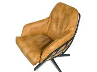 Fauteuil leer cognac