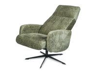 Fauteuil liggend verstelbaar zwarte poot