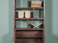 open houten boekenkast