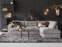 Noelle beige hoekbank