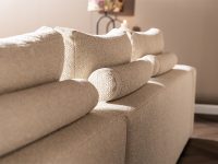 hoekbank eva met rugleuning beige