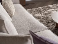 loungebank beige stof